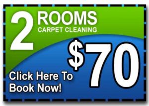 Carpet Cleaning Coupons - 2 Rooms for $70