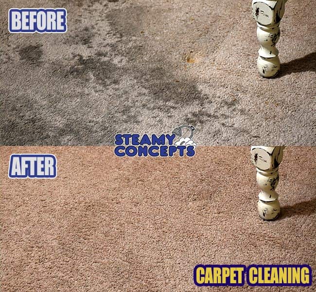 Carpet Cleaning Phoenix - Before and After Dirty Carpet