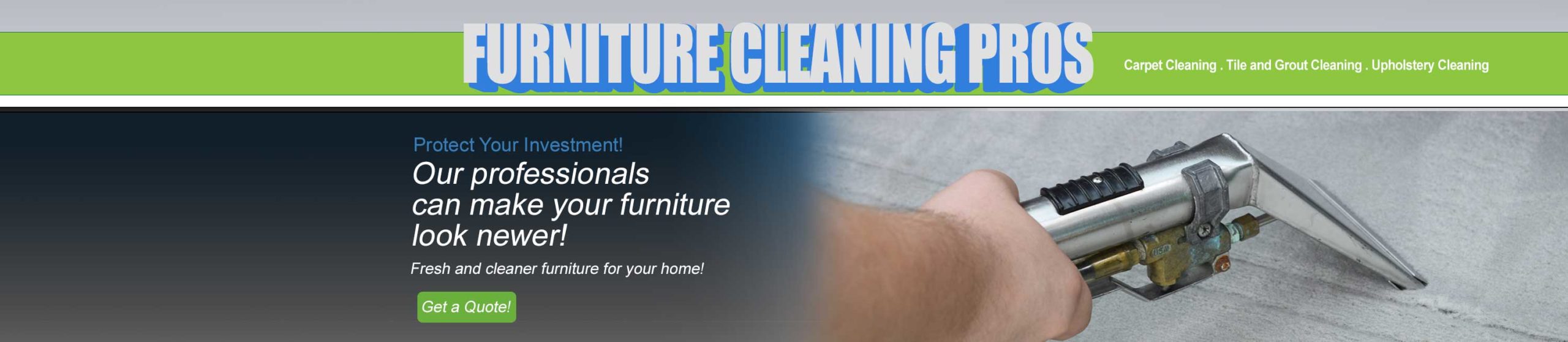 Furniture and upholstery cleaning in Glendale AZ
